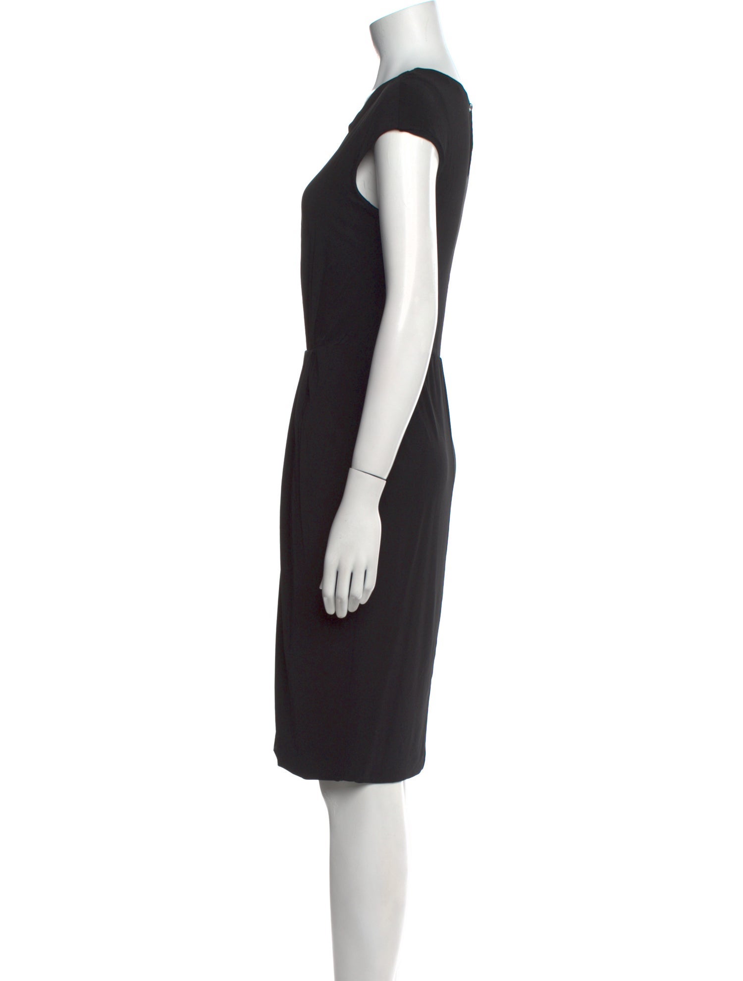 Max Mara Scoop Neck Mini Dress